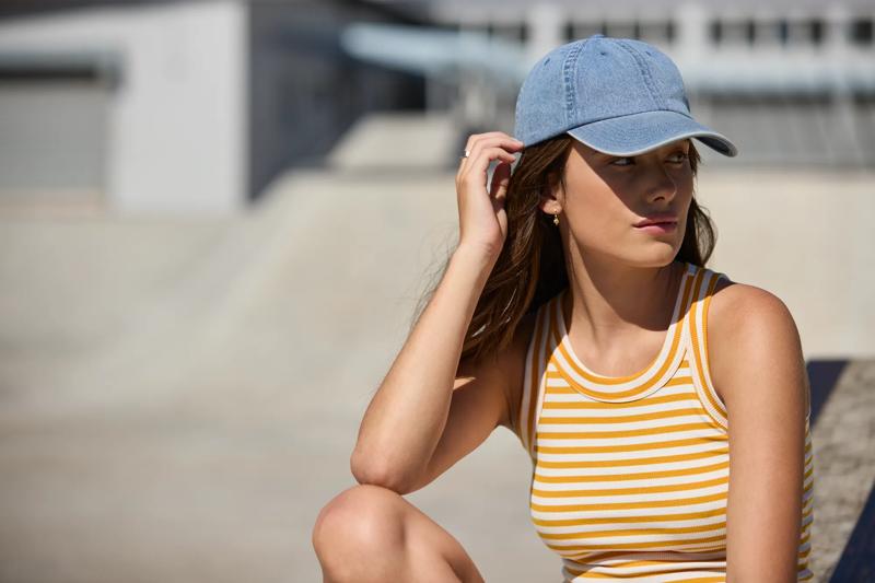 B105 Denim Cap
