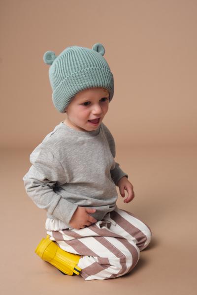 B340A Organic Baby Bear Beanie