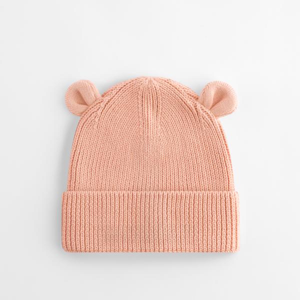 B340A Organic Baby Bear Beanie