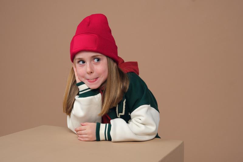 B445B Kids Original Patch Beanie