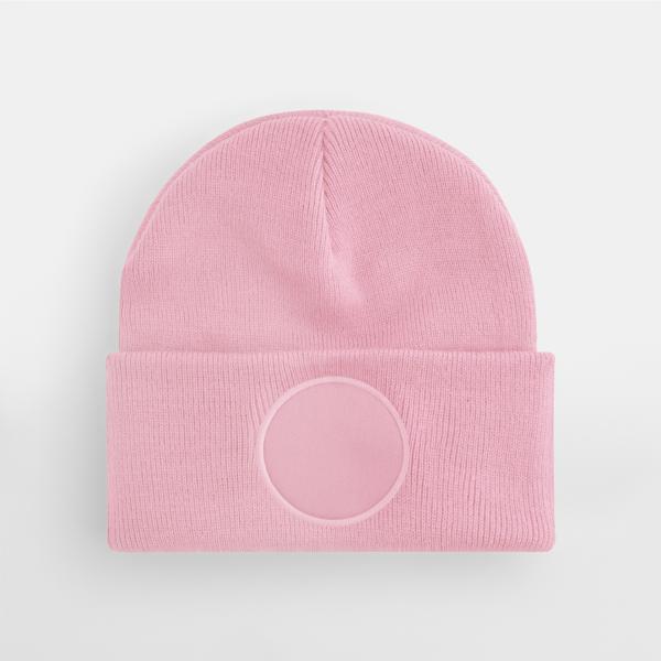 B446 Circular Patch Beanie