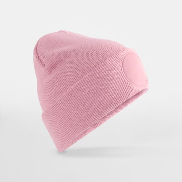 B446 Circular Patch Beanie