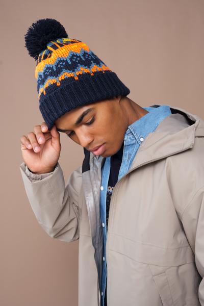 B528 Retro Ski Beanie