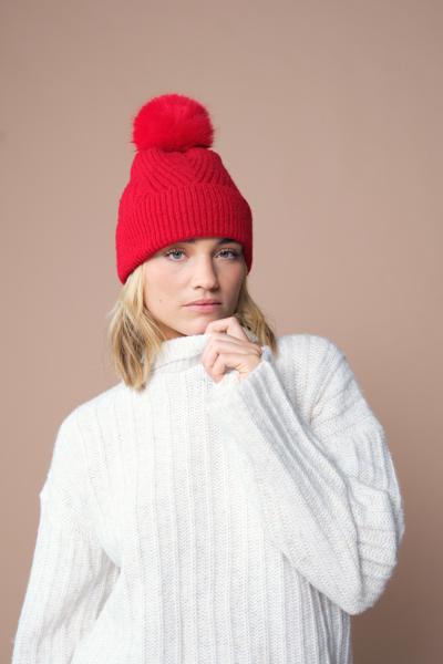 B529 Snow Luxe Beanie