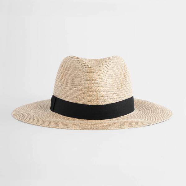 B725 Straw Fedora