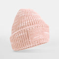 B330R Chunky Knitted Patch Beanie