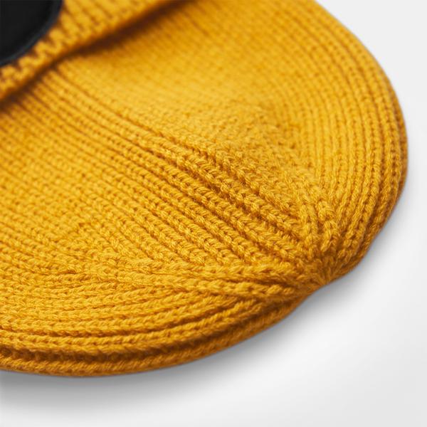 B332R Circular Fashion Patch Beanie