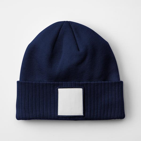 B337R Appliqué Patch Beanie