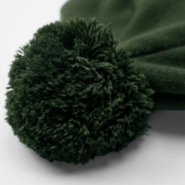 B338R Appliqué Patch Pom Beanie