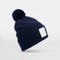 B338R Appliqué Patch Pom Beanie