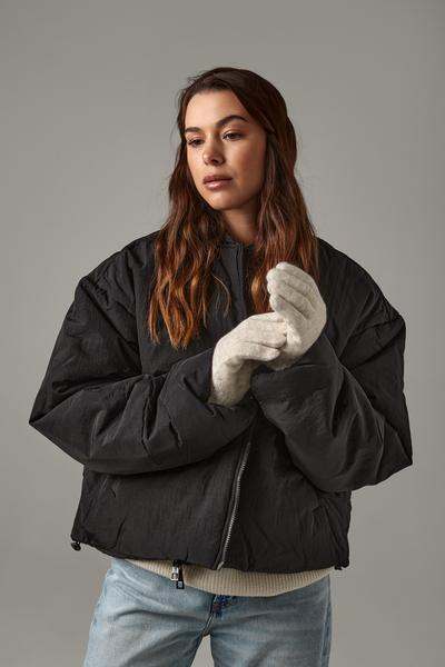 B387 Cosy Ribbed Cuff Gloves