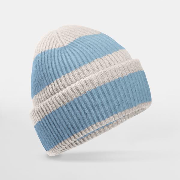 B391R Colour Block Beanie