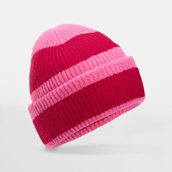 B391R Colour Block Beanie
