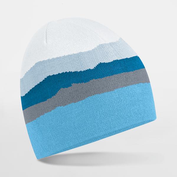 B394R Mountain Peaks Pull-On Beanie