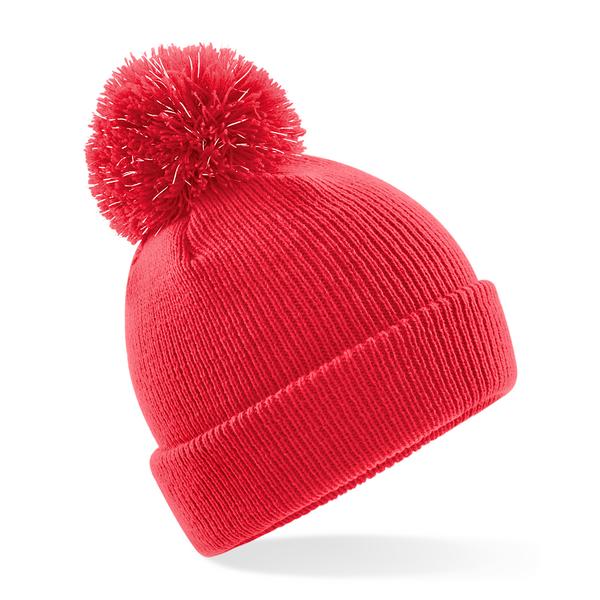 B406B Junior Reflective Bobble Beanie