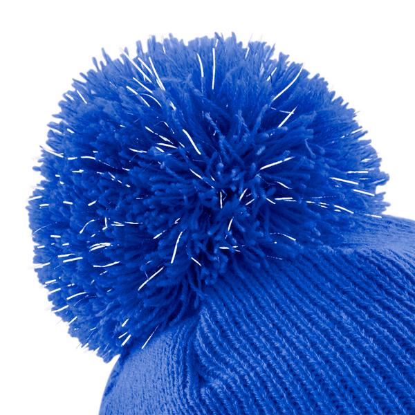 B406B Junior Reflective Bobble Beanie