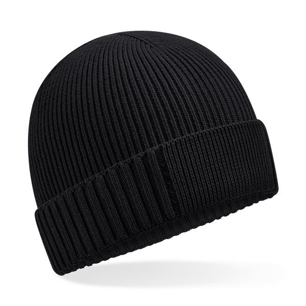 B438N Organic Cotton Engineered Patch Beanie