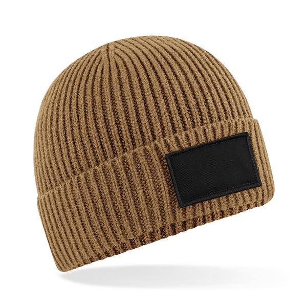 B442R Fashion Patch Beanie