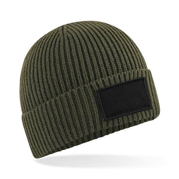 B442R Fashion Patch Beanie