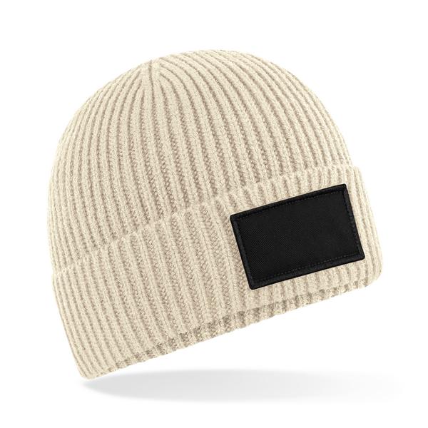 B442R Fashion Patch Beanie