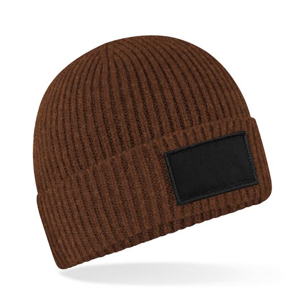 B442R Fashion Patch Beanie