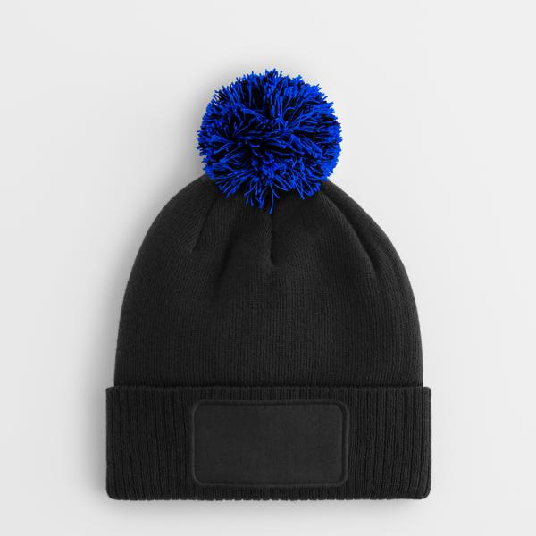 B443B Kids Snowstar Patch Beanie