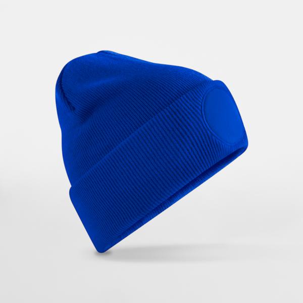 B446 Circular Patch Beanie