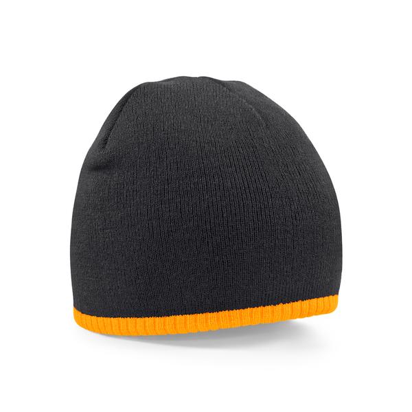 B44c Two-Tone Pull-On Beanie