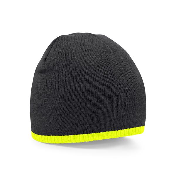 B44c Two-Tone Pull-On Beanie