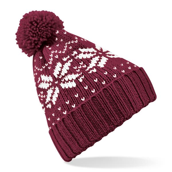 B456 Fair Isle Snowstar® Beanie
