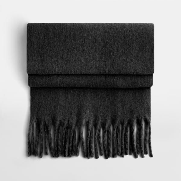B496R Fluffy Scarf