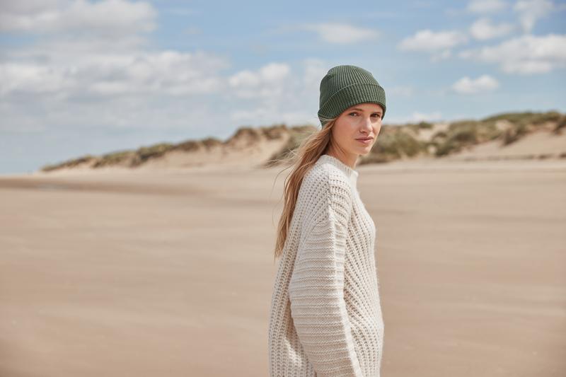 B52N Organic Cotton Waffle Beanie