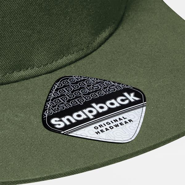 B610 5 Panel Snapback Rapper Cap
