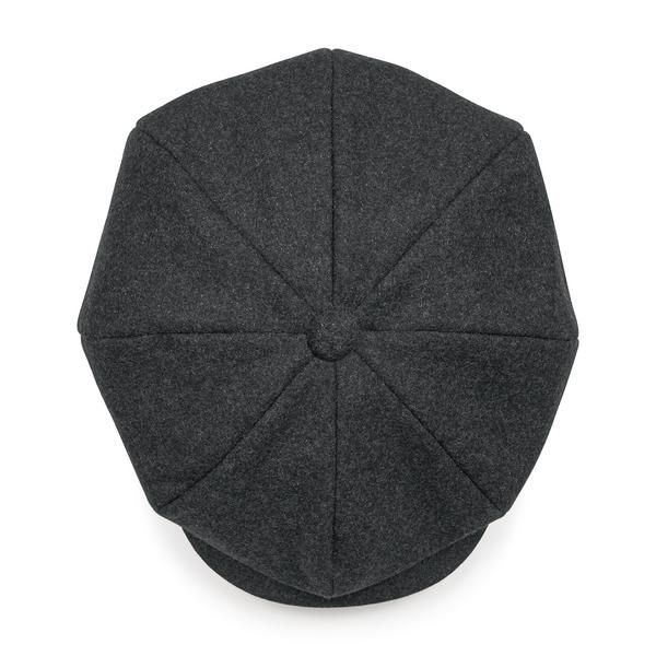 B629 Melton Wool Baker Boy Cap
