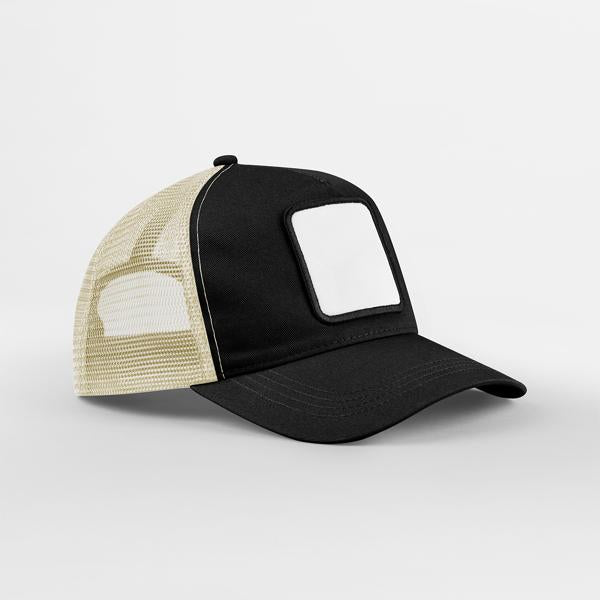 B636 Appliqué Patch 5 Panel Trucker