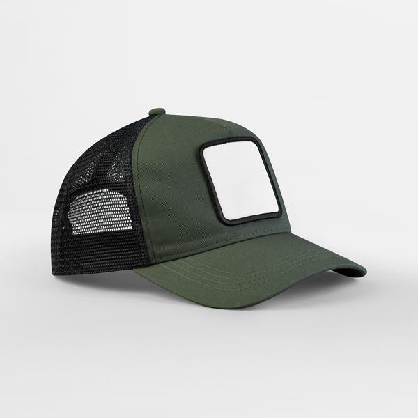 B636 Appliqué Patch 5 Panel Trucker