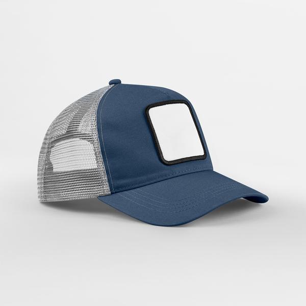 B636 Appliqué Patch 5 Panel Trucker