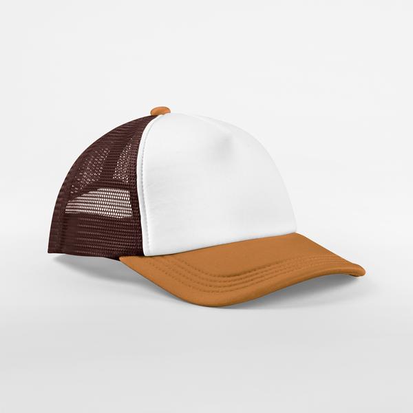 B639 Retro 5 Panel Trucker