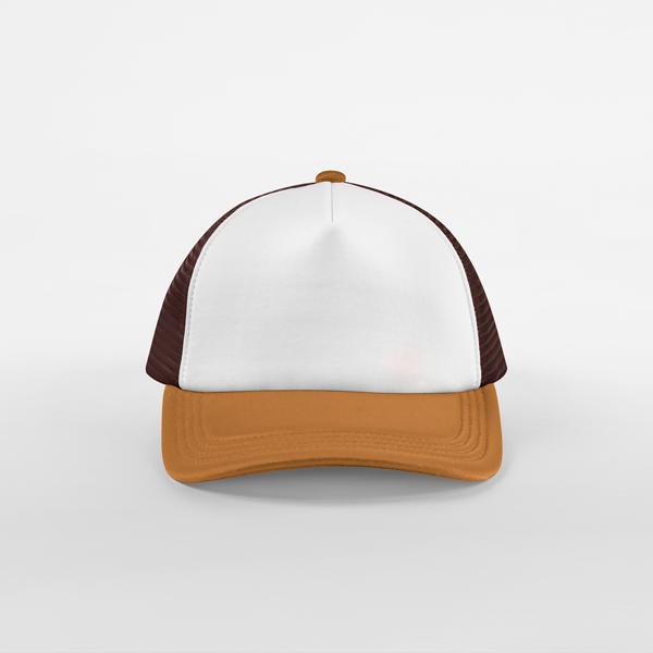 B639 Retro 5 Panel Trucker