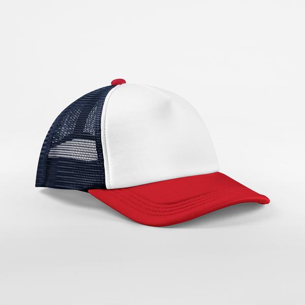 B639 Retro 5 Panel Trucker