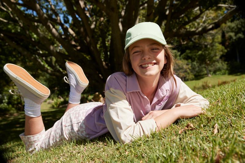 B63NB EarthAware® Junior Organic Cotton 5 Panel Cap