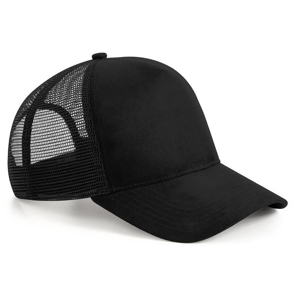 B643 Suede Snapback Trucker