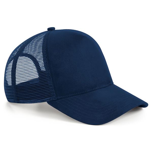 B643 Suede Snapback Trucker
