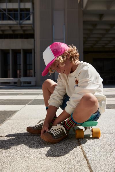 B645B Junior Vintage Snapback Trucker