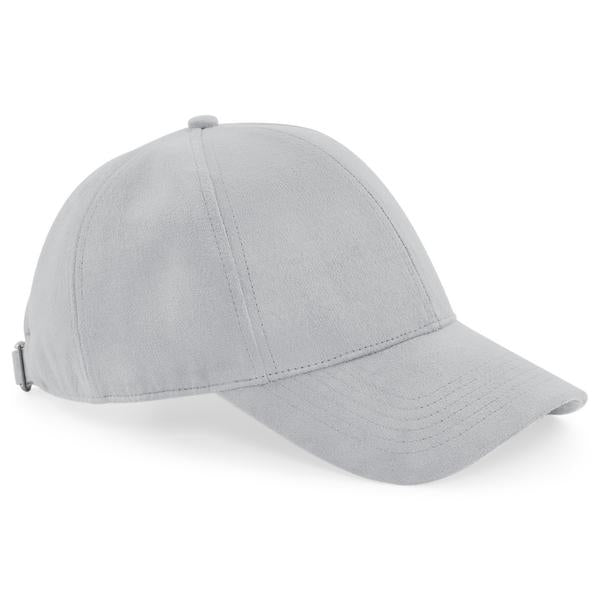 B656 Faux Suede 6 Panel Cap