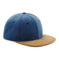 B668 Suede Peak Snapback