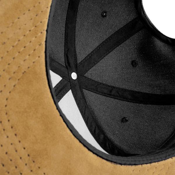 B668 Suede Peak Snapback