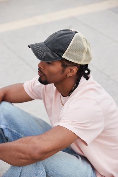 B672 6 Panel Vintage Trucker