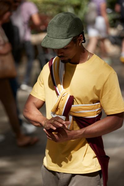 B679 EarthAware® Organic Cord Camper Cap