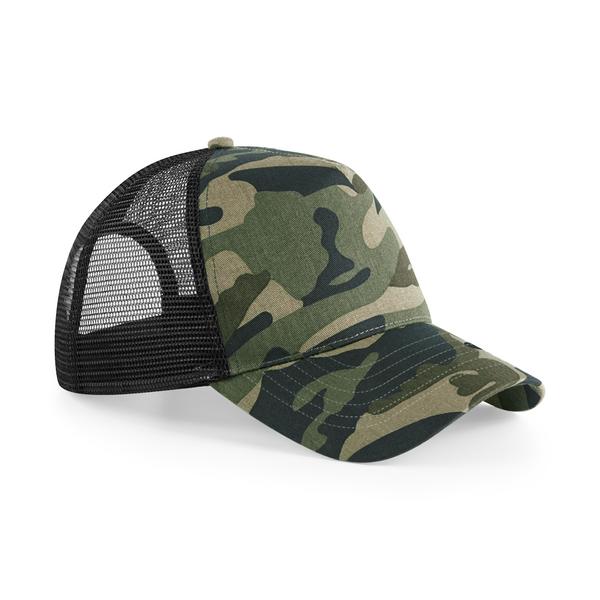 B694 Camo Snapback Trucker